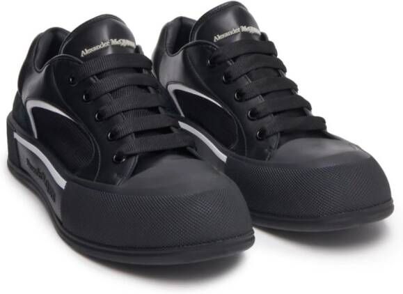 Alexander McQueen Skate Deck Plimsoll sneakers Black