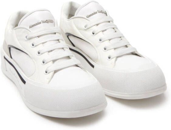 Alexander McQueen Skate Deck Plimsoll sneakers White