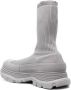 Alexander McQueen sock-fit logo-print sneakers Grey - Thumbnail 3