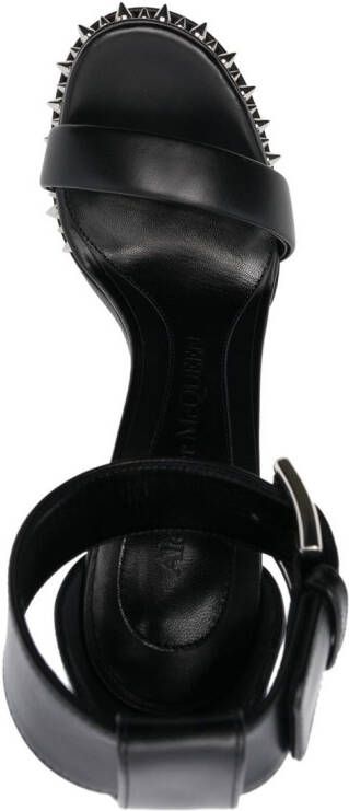 Alexander McQueen spiked-sole high-heel sandals Black