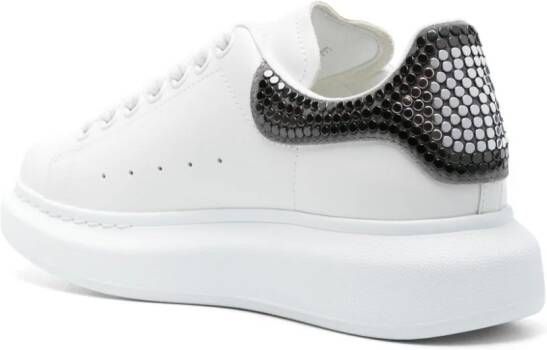 Alexander McQueen stud-detailing leather sneakers White