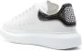 Alexander McQueen stud-detailing leather sneakers White - Thumbnail 3