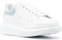 Alexander McQueen suede-panel lace-up sneakers White - Thumbnail 2