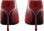 Alexander McQueen Thorn patent leather mules Red - Thumbnail 4