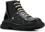 Alexander McQueen tread lace-up boots Black - Thumbnail 2
