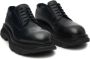 Alexander McQueen Tread leather Derby shoes Black - Thumbnail 3