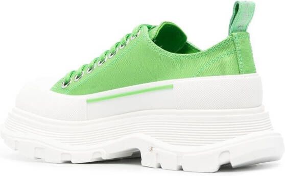 Alexander McQueen Tread platform sneakers Green