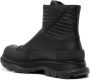 Alexander McQueen Tread Slick 45mm leather boots Black - Thumbnail 3