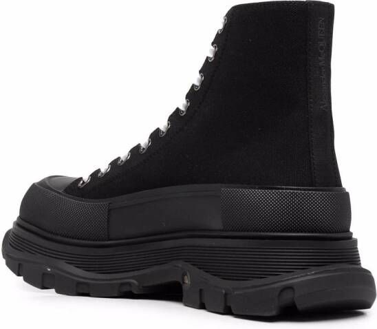 Alexander McQueen Tread Slick high-top sneakers Black