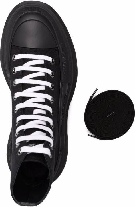 Alexander McQueen Tread Slick high-top sneakers Black