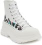 Alexander McQueen Tread Slick high-top sneakers White - Thumbnail 2
