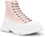 Alexander McQueen Tread Slick lace-up ankle boots Pink - Thumbnail 2