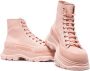 Alexander McQueen Tread Slick lace-up boots Pink - Thumbnail 2