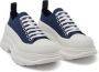 Alexander McQueen Tread Slick lace-up sneakers Blue - Thumbnail 2