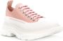Alexander McQueen Tread Slick lace-up sneakers Pink - Thumbnail 2