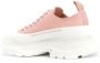 Alexander McQueen Tread Slick lace-up sneakers Pink - Thumbnail 3