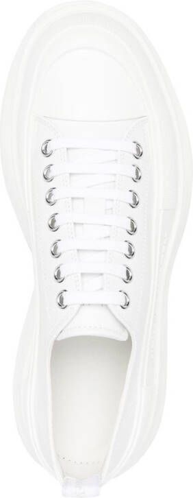 Alexander McQueen Tread Slick lace-up sneakers White
