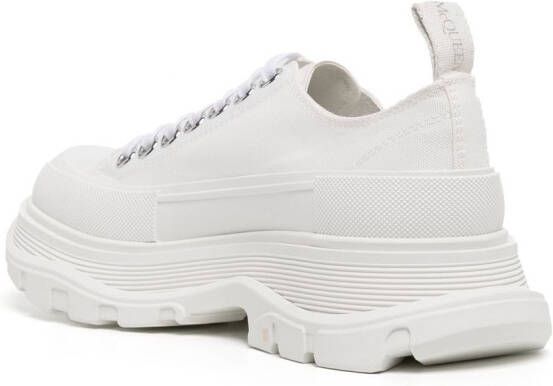 Alexander McQueen Tread Slick lace-up sneakers White
