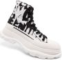 Alexander McQueen Treadslick graffiti-print sneakers White - Thumbnail 4