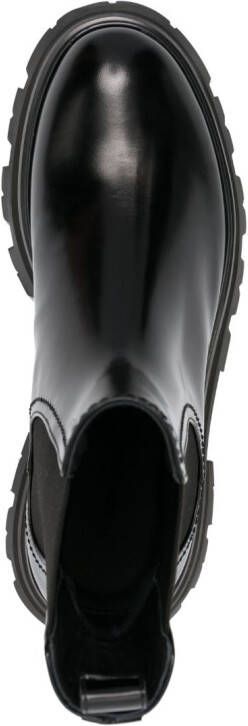 Alexander McQueen Wander Chelsea leather boots Black