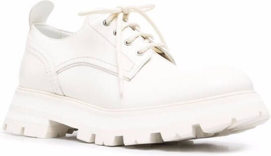 Alexander McQueen Wander lace-up shoes White