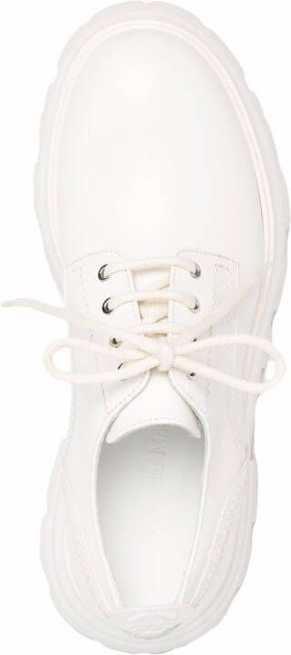 Alexander McQueen Wander lace-up shoes White