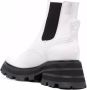 Alexander McQueen Wander ridged-sole leather boots White - Thumbnail 3