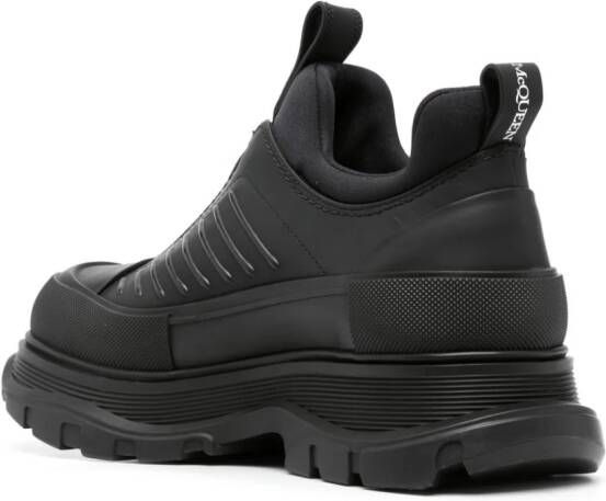 Alexander McQueen zip-up leathers sneakers Black