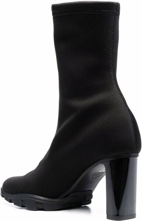 Alexander McQueen zipped-up ankle boots Black