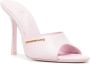 Alexander Wang 110mm open-toe leather mules Pink - Thumbnail 2