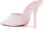 Alexander Wang 110mm open-toe leather mules Pink - Thumbnail 3