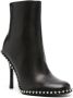 Alexander Wang 110mm stud-embellished leather ankle boots Black - Thumbnail 2