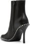 Alexander Wang 110mm stud-embellished leather ankle boots Black - Thumbnail 3
