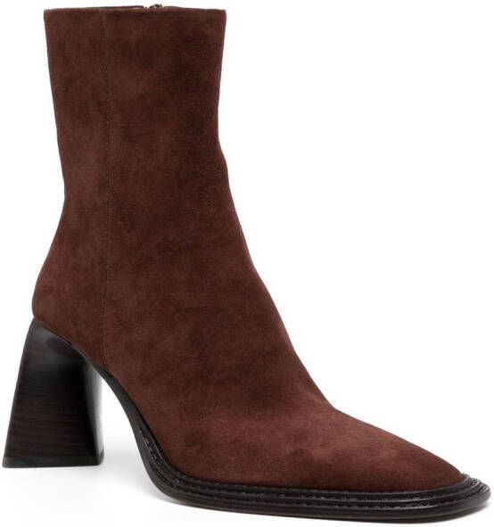 Alexander Wang Booker 85mm ankle boots Brown