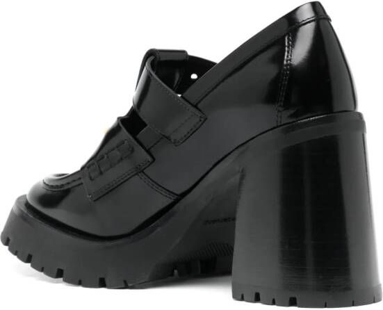Alexander Wang Carter 95mm loafer-style pumps Black