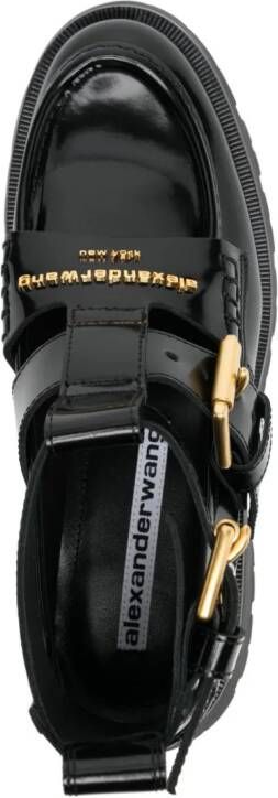 Alexander Wang carter box ankle-strap boots Black
