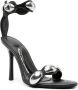 Alexander Wang Dome 105mm leather sandals Black - Thumbnail 2
