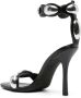 Alexander Wang Dome 105mm leather sandals Black - Thumbnail 3