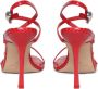 Alexander Wang Dome 105mm leather sandals Red - Thumbnail 3