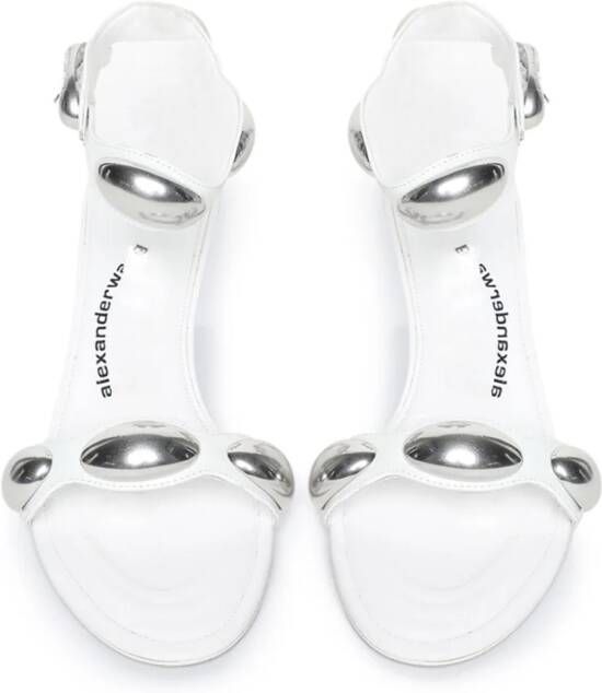 Alexander Wang Dome 65mm sandals White