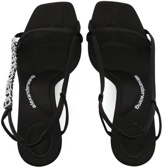 Alexander Wang Ivy 85mm sandals Black