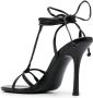 Alexander Wang Lucienne 105mm leather sandals Black - Thumbnail 3