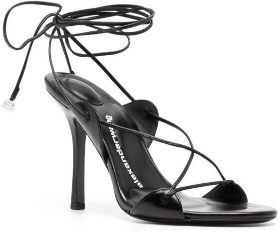 Alexander Wang Lucienne 105mm sandals Black