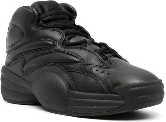 Alexander Wang padded-panel low-top sneakers Black