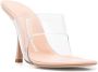 Alexander Wang transparent 120mm heeled mules Neutrals - Thumbnail 2