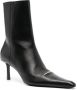 Alexander Wang Viola 77mm leather boots Black - Thumbnail 2