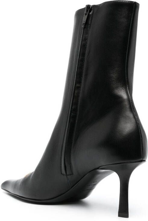 Alexander Wang Viola 77mm leather boots Black