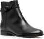 Alexandre Birman 20mm knot-detailing leather boots Black - Thumbnail 2
