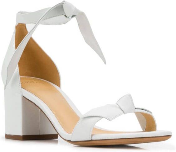 Alexandre Birman block heel sandals White