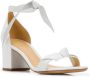 Alexandre Birman block heel sandals White - Thumbnail 2